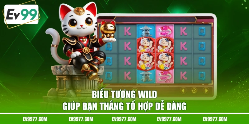 Biểu tượng Wild giúp bạn thắng tổ hợp dễ dàng