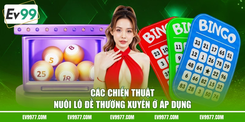 Các chiến thuật nuôi lô đề thường xuyên ở áp dụng