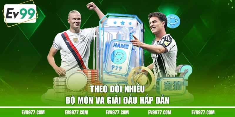 Theo dõi nhiều bộ môn và giải đấu hấp dẫn
