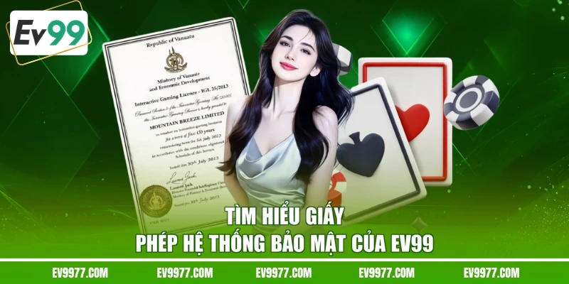 Tìm hiểu giấy phép hệ thống bảo mật của EV99